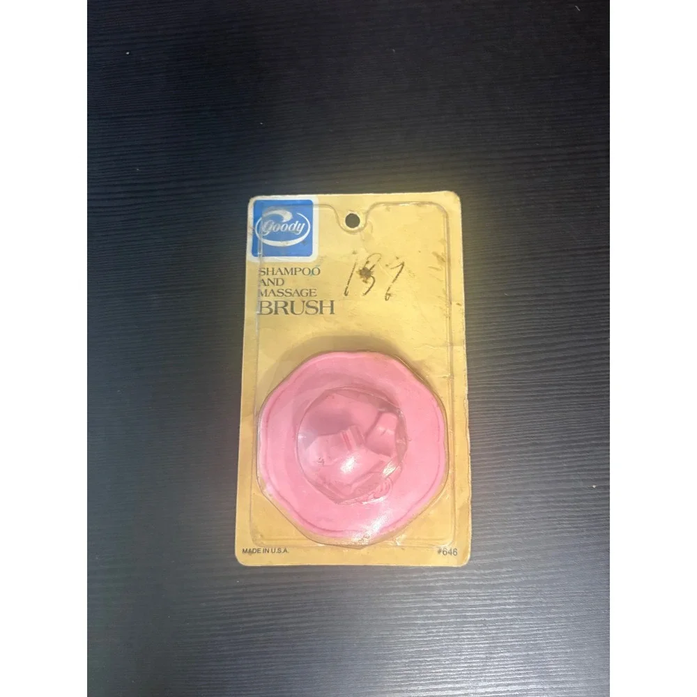 Vintage Goody shampoo and massage brush for babies 1982 NWB